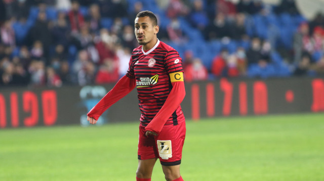 לצד החלוץ החדש בחוד של חדרה. מרמנטיני (צילום: שלומי גבאי)