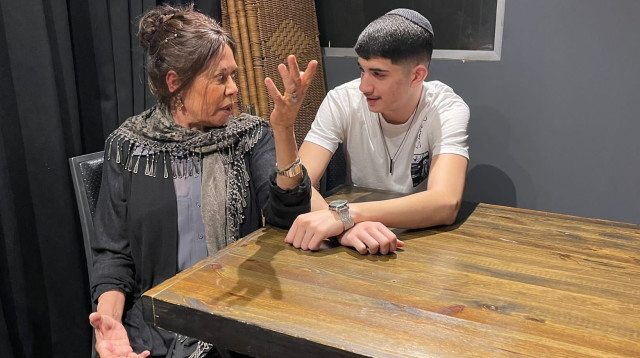 מרגלית צנעני ועילאי אלמקייס (צילום: יח"צ)