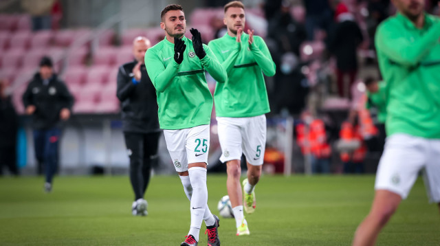 רז מאיר שחקן מכבי חיפה (צילום: מאור אלקסלסי)