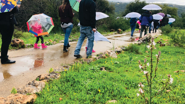 טיול מטריות (צילום: יחצ)