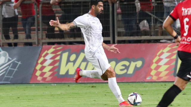 עומרי בן הרוש שחקן בני סכנין (צילום: לילך וייס)