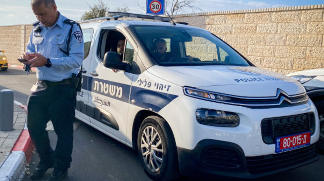 ניידת משטרה (צילום: אבשלום ששוני, פלאש 90)