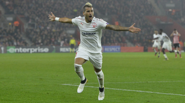 מאור בוזגלו שחקן הפועל באר שבע (צילום: רויטרס)