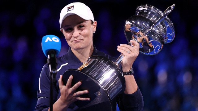 אשלי בארטי אליפות אוסטרליה (צילום: רויטרס)