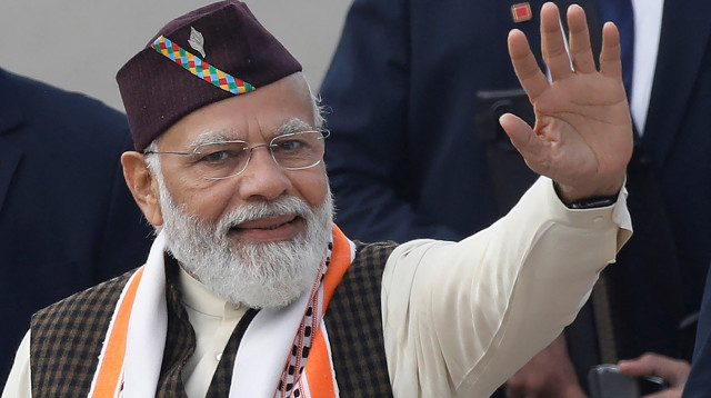 נרנדרה מודי (צילום: REUTERS/Adnan Abidi)