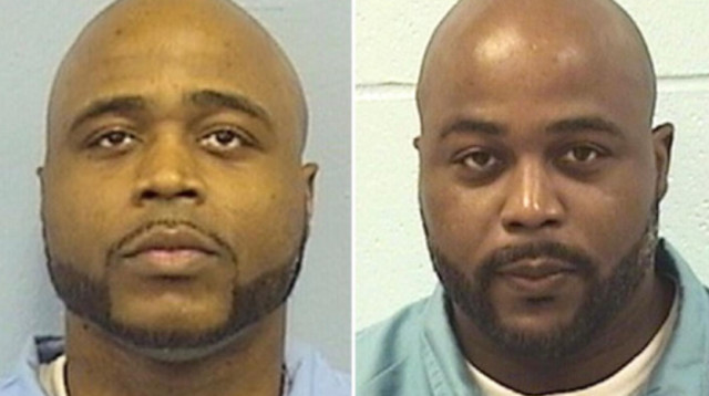 מימין האשם, משמאל המופלל (צילום: Illinois Department of Corrections)