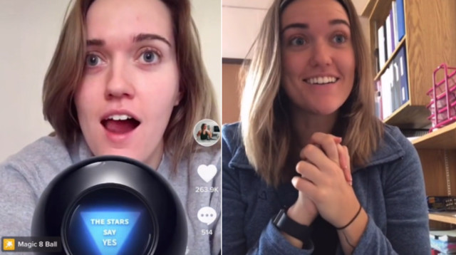 הפילטר בטיקטוק חשף את הבגידה (צילום: צילום מסך טיקטוק)