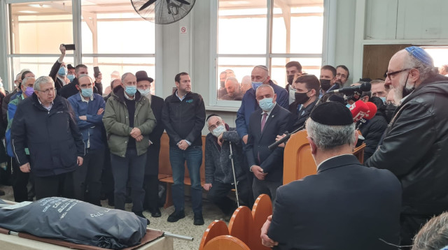 הלוויה של אסתר פולארד (צילום: ללא קרדיט)