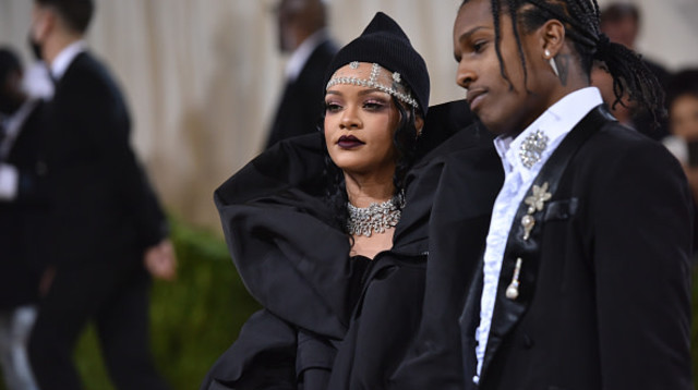 ריהאנה , asap rocky (צילום:  Sean Zanni gettyimages)