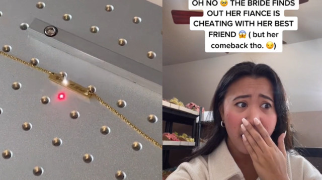 השרשרת היא אות קין לבוגדים (צילום: צילום מסך טיקטוק)