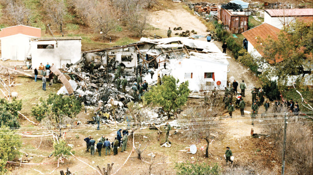 אסון המסוקים, פברואר 1997 (צילום: יוסי אלוני)