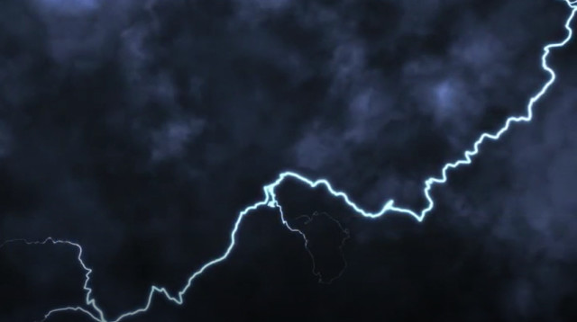 קטע מתוך הברק הארוך בעולם (צילום: צילום מסך מתוך רויטרס)