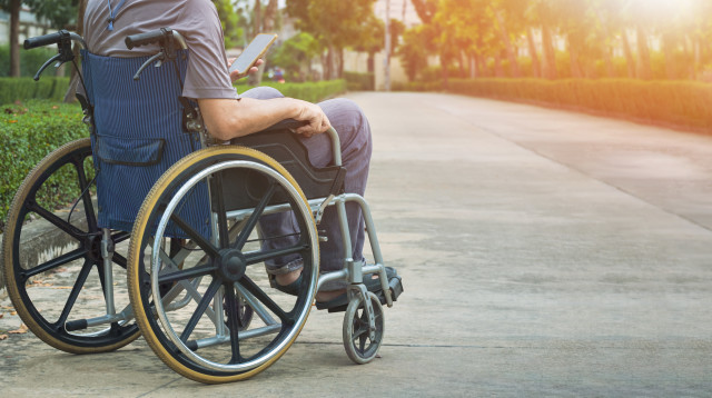 כיסא גלגלים, אילוסטרציה (צילום: אינג אימג')