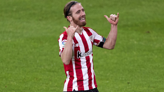 כבש את שער הניצחון בבית מול סביליה בעונה שעברה. איקר מוניאין (צילום: GettyImages, Diego Souto)