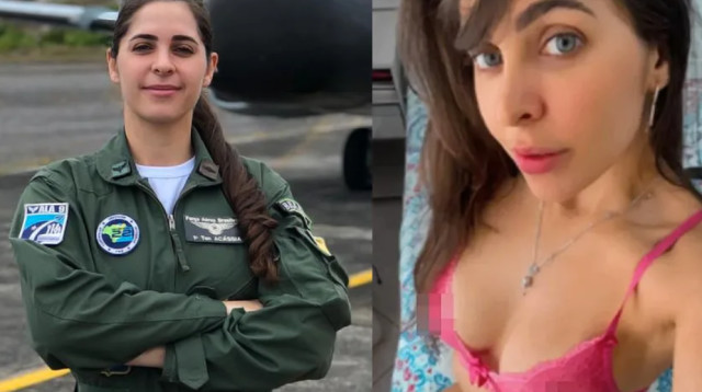 טייסת הקרב שהפכה לכוכבת OnlyFans (צילום: צילום מסך אינסטגרם)
