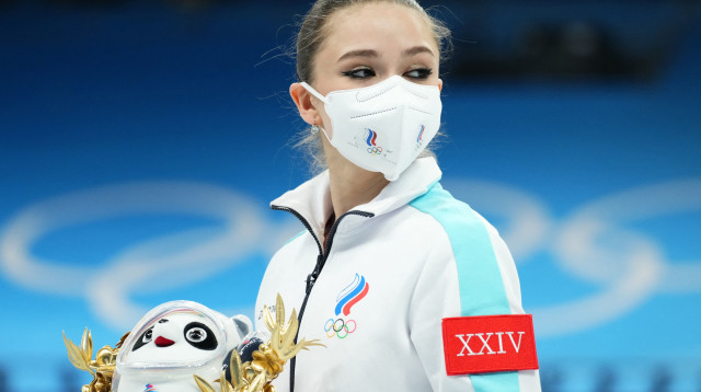 במרכז הפרשה. קמילה ואלייבה (צילום: רויטרס)