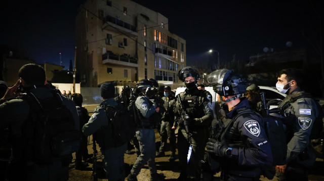 מהומות בשייח ג'ראח (צילום: אוליבייה פיטוסי, פלאש 90)