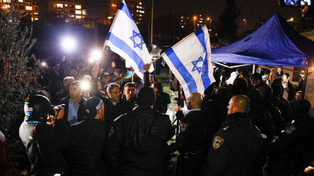 מהומות בשייח ג'ראח (צילום: אוליבייה פיטוסי, פלאש 90)