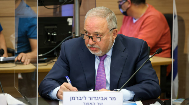 אביגדור ליברמן בוועדת הכלכלה (צילום: לע"מ)