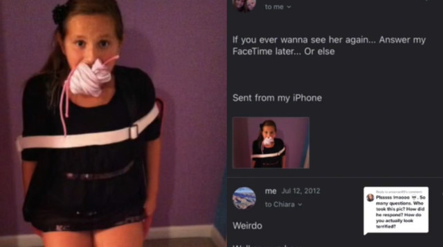 זייפה את החטיפה של עצמה בשביל תשומת לב (צילום: צילום מסך טיקטוק)