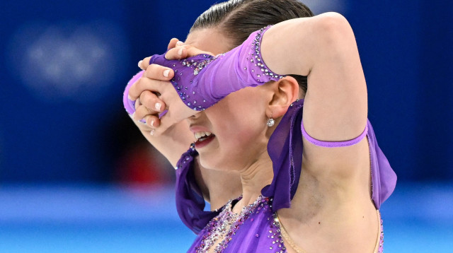 קמילה ואלייבה, מחליקה רוסייה (צילום: GettyImages, MANAN VATSYAYANA)