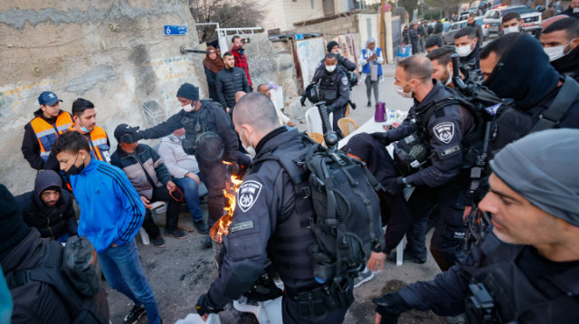 מהומות בשייח' ג'ראח (צילום: יוסי זמיר, פלאש 90)