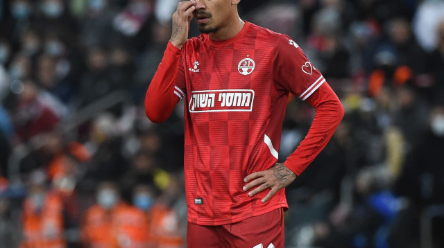 גוסטבו מרמנטיני שחקן הפועל תל אביב (צילום: ברני ארדוב)