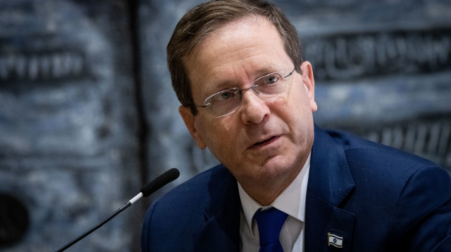 נשיא המדינה, יצחק הרצוג 7 בנובמבר 2021 (צילום: פלאש 90, יונתן זינדל)