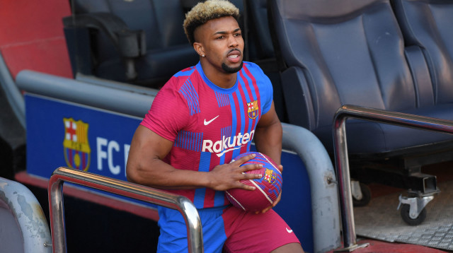 אדאמה טראורה, ברצלונה (צילום: GettyImages, LLUIS GENE/AFP)