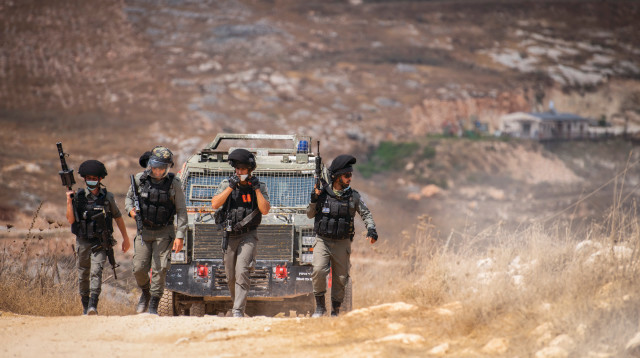 לוחמי מג"ב (צילום: שריה דיאמנט, פלאש 90)