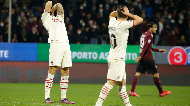 אוליבייה ז'ירו, חלוץ מילאן (צילום: GettyImages, CARLO HERMANN)