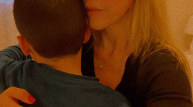 פזית חדד ובנה (צילום: פרטי)