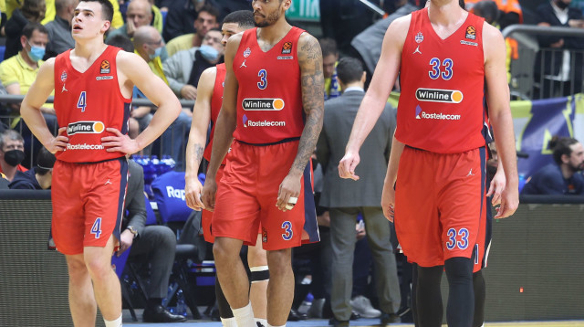 חרם? שחקני צסק"א מוסקבה (צילום: דני מרון)