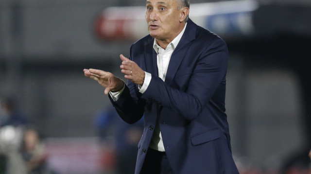 טיטה, מאמן נבחרת ברזיל (צילום: רויטרס)