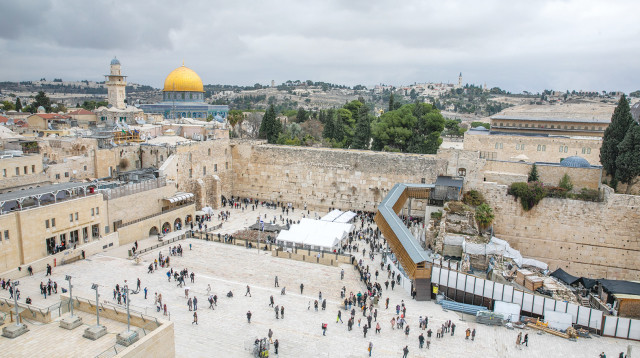 רחבת הכותל (צילום: לי אלוני, פלאש 90)