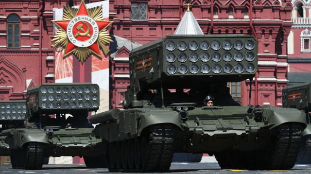 חימוש תרמובארי ("פצצות ואקום") של הצבא הרוסי (צילום: Ramil Sitdikov - Host Photo Agency via Getty Images)