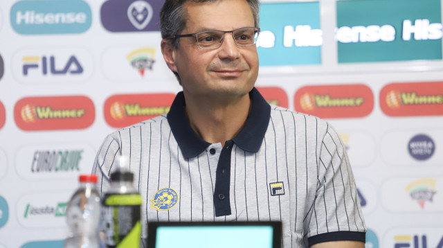 ינסה להיכנס לעומק העניינים במכבי תל אביב. אנגלידיס (צילום: דני מרון)