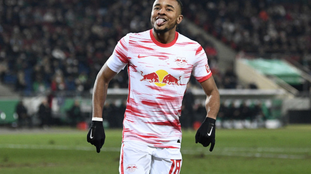 כריסטופר אנקונקו, שחקן ר.ב. לייפציג (צילום: רויטרס)