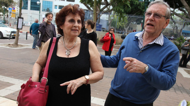 נילי ועמוס עוז  (צילום: יהונתן שאול)