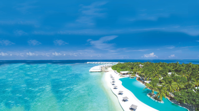 האיים המלדיביים, מבט אווירי (צילום: Amilla Fushi)