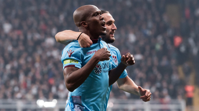 שחקן טרבזונספור טוני וואקמה חוגג (צילום: GettyImages, VI Images)