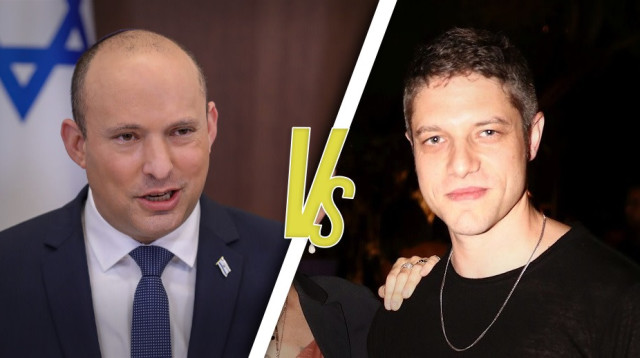 עתי שולברג, נפתלי בנט (צילום: מרק ישראל סלם,אור גפן)