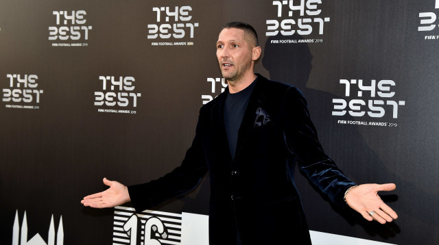 מרקו מטראצי בטקס נבחרי השנה של פיפ"א (צילום: רויטרס)