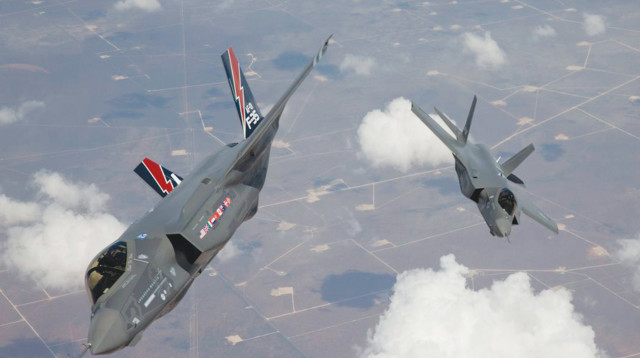 מטוס קרב F35 אף 35 - רויטרס (צילום: רויטרס)