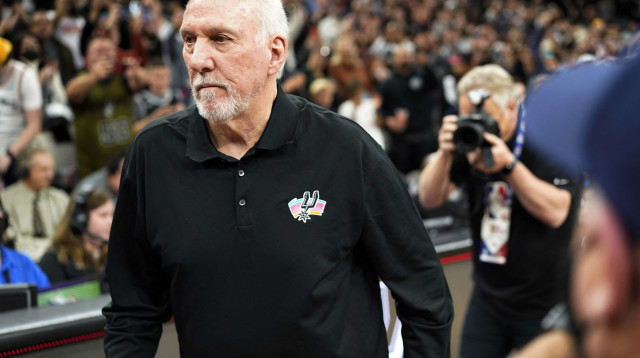 מאמן סן אנטוניו ספרס גרג פופוביץ' (צילום: רויטרס)