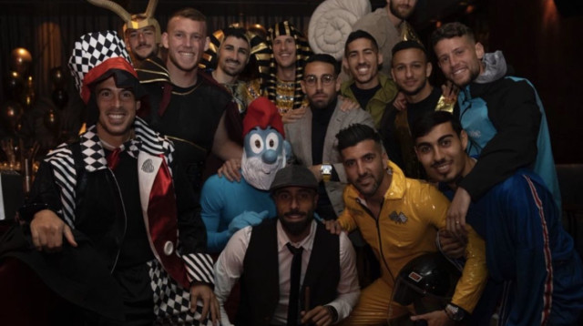 מסיבת התחפושות של מכבי תל אביב (צילום: אלבום פרטי)