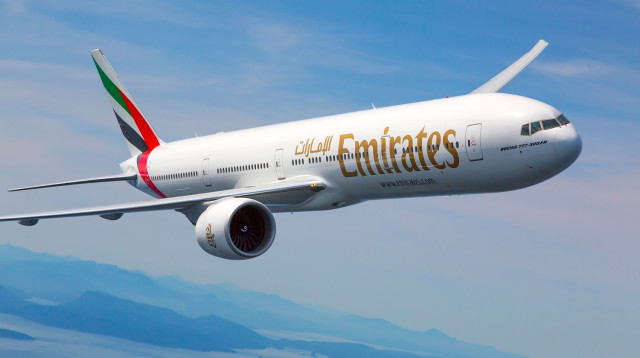 מטוס של חברת התעופה Emirates (צילום: יח״צ Emirates)