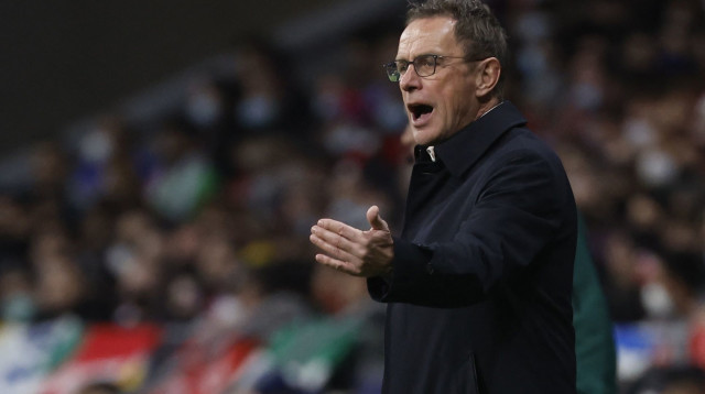 מאמן מנצ'סטר יונייטד רלף רנגניק (צילום: רויטרס)