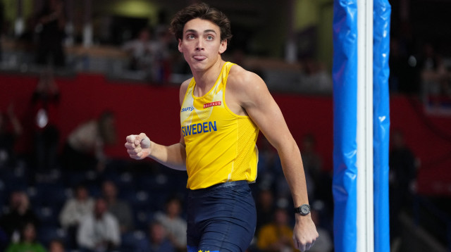 שיאים מרשימים. דופלנטיס (צילום: רויטרס)