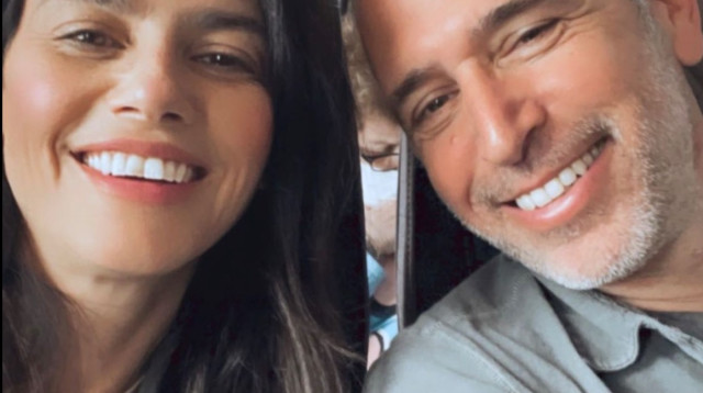 סנדי בר, עודד ברק (צילום: צילום מסך אינסטגרם)